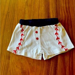 NWT Boutique Baby Shorts - “Little Slugger”